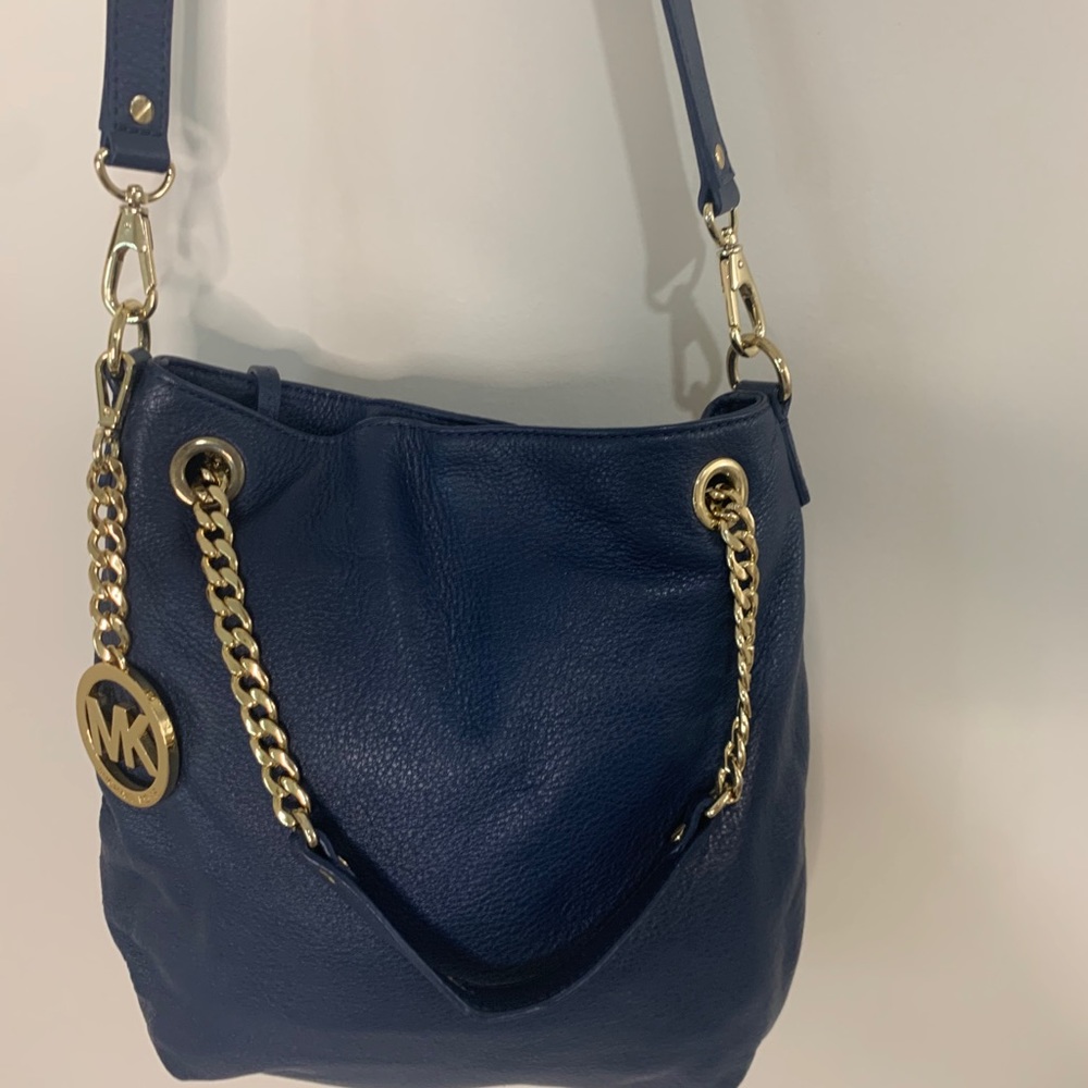 Navy Michael Kors Purse